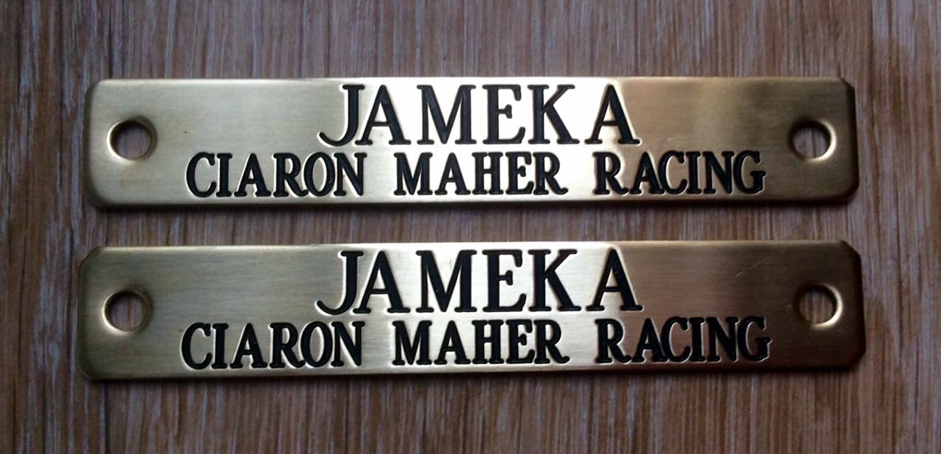 Engraved Name Plate